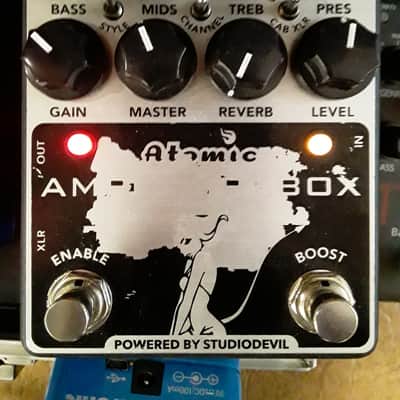 Atomic Ampli-Firebox 2010s - Black and Silver image 1