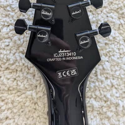 Jackson X Series Soloist Arch Top SLATX7Q 7-String Guitar, Trans Blue Burst DEMO image 6