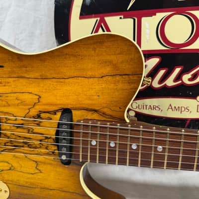 Warmoth Singlecut T-style Guitar by Houston Electric Guitar Jerry DeLue image 6