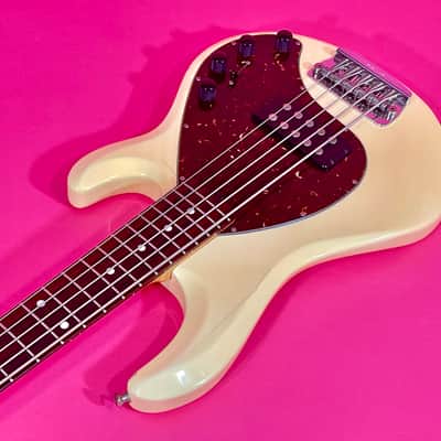 Ernie Ball Music Man Stingray 5 Limited Edition 2005 - Vintage Creme/Ivory image 7