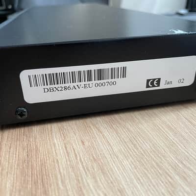 dbx 286A Mic Preamp / Processor 2000s - Black image 4