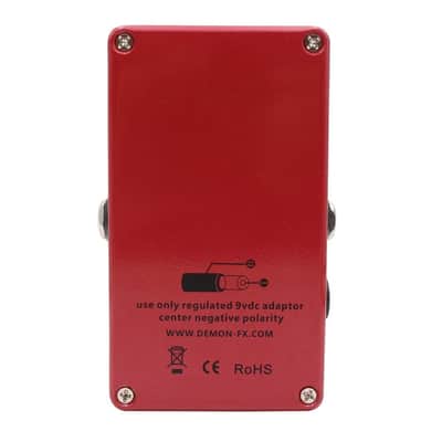 DemonFx Ts Red II Overdrive Pro Pedal,TS808/TS9 Mode, FREE PICK + HOLDER+ FREE SHIP USA image 6