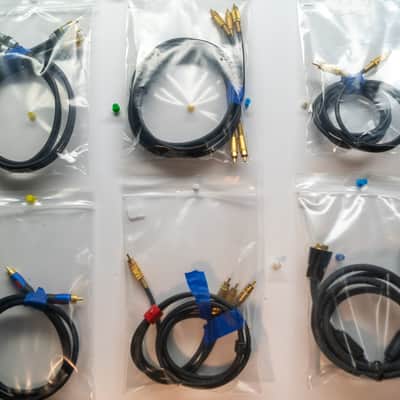 gold plated audio/ video cables image 1
