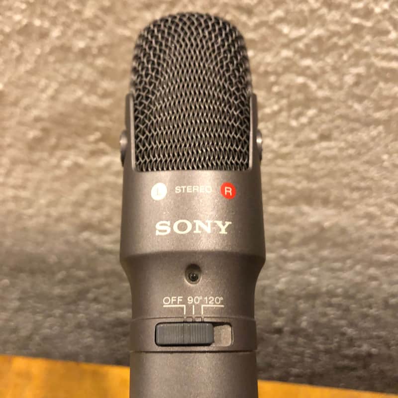 Sony ECM-MS957 electret condenser stereo microphone with accessories image 1