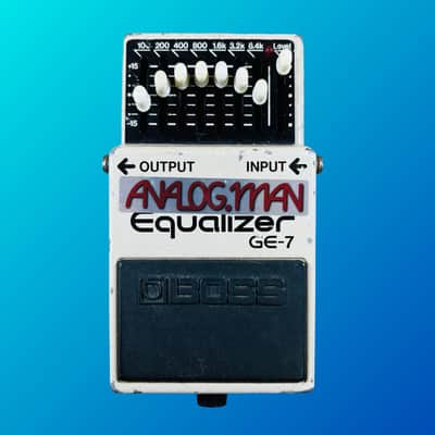 Analogman Boss GE-7 Equalizer with Mod | Reverb