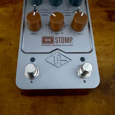 Universal Audio OX Stomp Dynamic Speaker Emulator 2023 - Present - Silver image 4