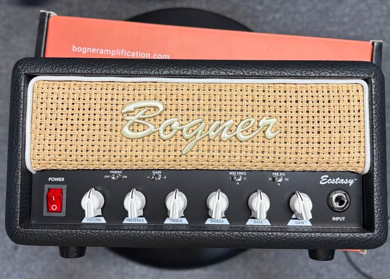 Bogner Ecstasy Mini 30-Watt Solid State Guitar Amp Head 2021 - Present - Black image 1