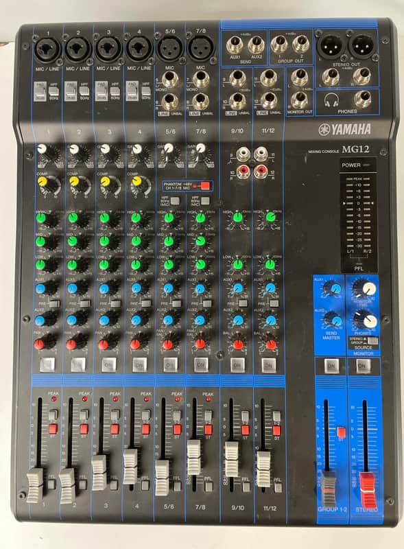 Yamaha MG12 12-Channel Analog Mixer image 1