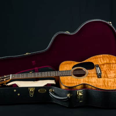 Martin J-42 Custom Exceptional Figured Koa with Paua Pearl and Koa Inlays NEW image 25