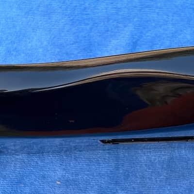 1990s American Standard / Strat Plus Stratocaster guitar body, classic black finish image 6