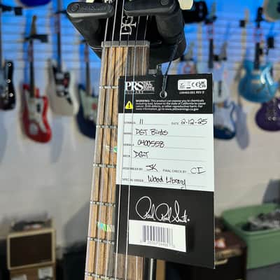 PRS Wood Library DGT 2025 - Custom Color, 10 Top, Ziricote Board, PRS Paisley Case 558 image 7