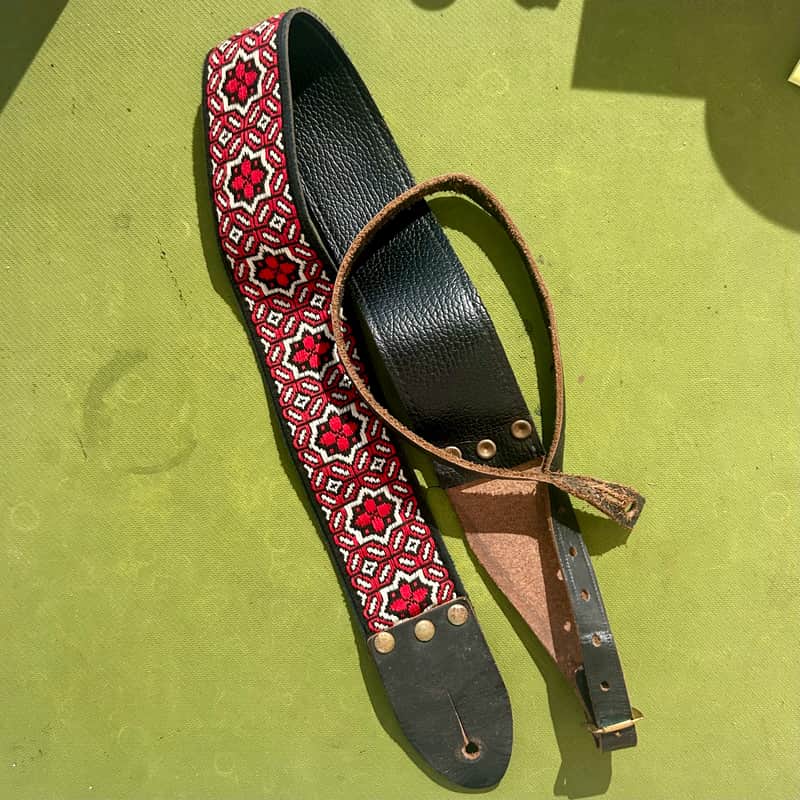 Vintage Adjustable Guitar Strap 1960s image 1