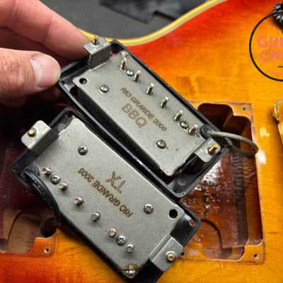 1982 Gibson Les Paul Custom Heritage Cherry Sunburst w/ Chainsaw Case & Rio Grande Pickups image 11