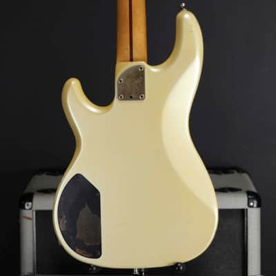 Fender PJR65 Late 80's Aged White Bass image 14