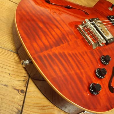 Knaggs Chena T3 Indian Red Hollowbody 2012 image 4
