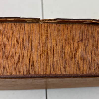Vintage Appalachian Dulcimer — Solid Wood, 4-String, Fair Condition — Folk String Instrument image 11