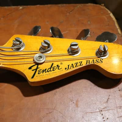 Fender Jazz Bass with Rosewood Fretboard 1970 - 1974 - Sunburst image 5