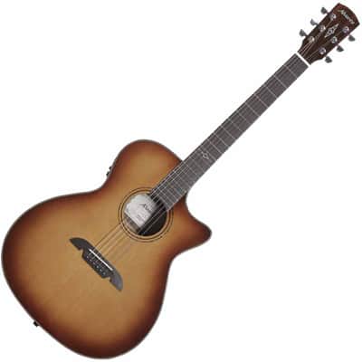 Alvarez Artist Elite AEG95ce Red Cedar/Macassar Ebony Grand Auditorium Acoustic Guitar image 2