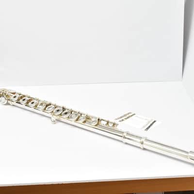 Armstrong 303 Open Hole Flute Sterling Headjoint Inline G & B Foot Just Serviced image 15