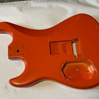 2010's Kramer Pacer Vintage Series Bengal Tiger Stripe Guitar Body Floyd Ready image 13