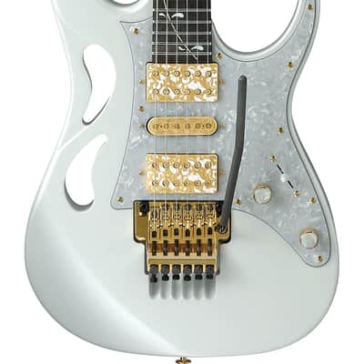 Mint Ibanez PIA3761 Steve Vai Signature Stallion White w/case image 1