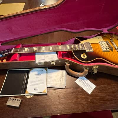 Gibson 1959 Les Paul Dealer Select Murphy Lab light Aged 2025 - Kindred Burst 7lbs 15.9oz image 3