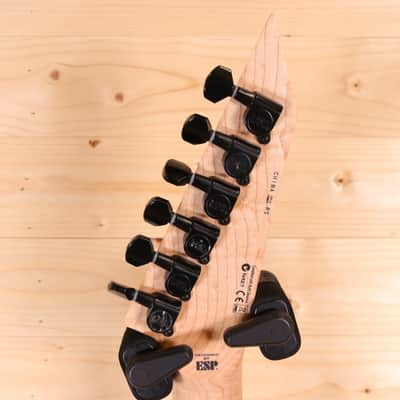 ESP LTD M-200FM - Roasted Jatoba Fingerboard, See Thru Black image 11