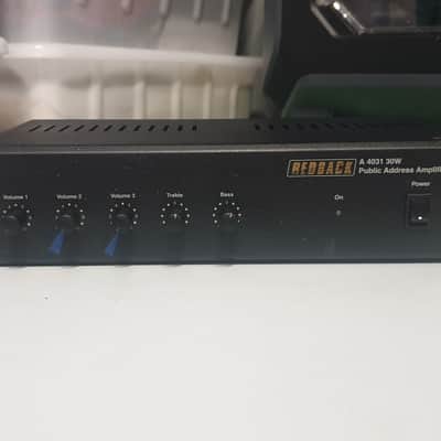 Redback A 4031 Public Address Amplifier System PA - 30W RMS image 2