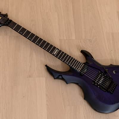 2000 ESP Forest-GT Electric Guitar See Thru Purple Japan w/ | Reverb