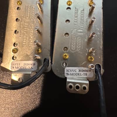 Seymour Duncan '78 Model Humbucker Set 2022 - Present - Black image 2