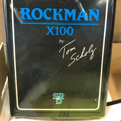 Tom Scholz Rockman  X100 Guitar Module Headphone Amplifier Scholz Research Boston image 1
