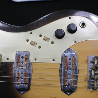 A Vintage Teisco Electric Guitar  in a Soft Case   # 4 G image 9