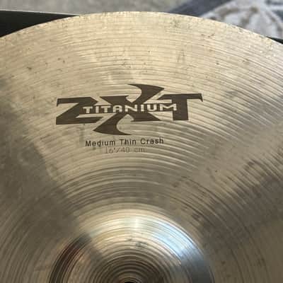 Zildjian 16" ZXT Titanium Rock Crash Cymbal 2003 - 2006 - Brilliant image 2