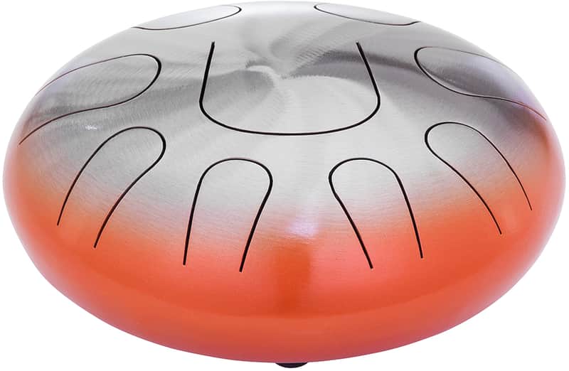 Pearl PMTD9LYDF/690 10" 9 Note Tongue Drum - C Lydian 2010s - Orange Burst image 1