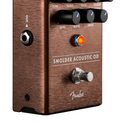 New Fender Smolder Acoustic Overdrive Guitar Effects Pedal image 2
