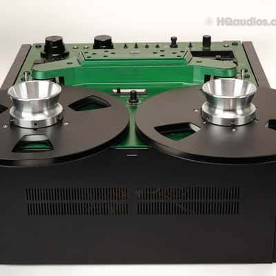 Akai GX-635D Reel-to-Reel Tape Deck Custom Green - Restored - 1 Year Warranty image 12