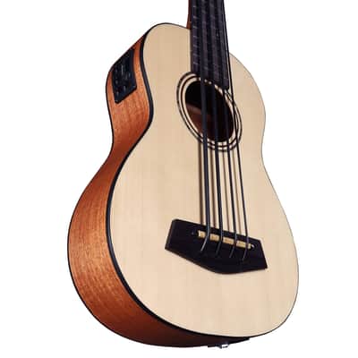 Alvarez AU60E Artist Bass Acoustic-Electric Ukulele (Natural Satin) image 5