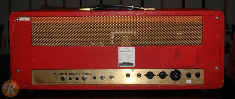 Marshall JMP 1992 Super Bass 2-Channel 100-Watt Guitar / Bass Amp Head 1967 - 1975 image 4