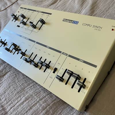 Roland CMU 810 Compu Synth Vintage Analog Desktop 1980 - White image 4