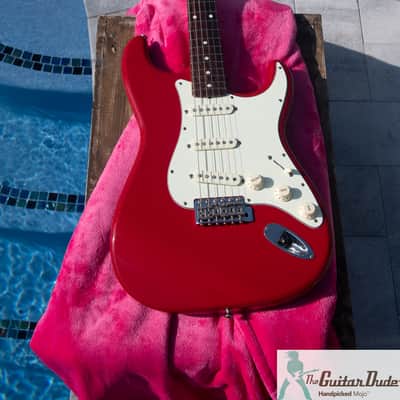 2017 Fender Japan Traditional 60'S Stratocaster - Torino Red Finish - Made in Japan - Pro Set Up! w Perfect Frets/Action/Intonation image 6