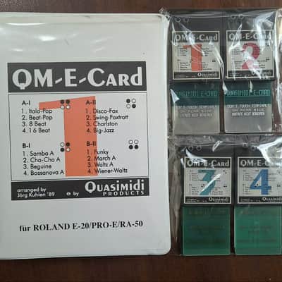 Quasimidi QM-E-Card Quasimidi for Roland E-20/Pro-E/RA-50 90s
