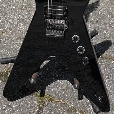 2009 Dean Dimebag Darrell Signature Shadow ML W/OHSC Black Dime Pantera image 2