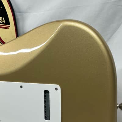 Fender Classic Player '50s Stratocaster Strat Electric Guitar MIM - Made in Mexico - Shoreline Gold image 12