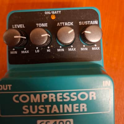 Behringer CS400 Compressor Sustainer Pedal image 2