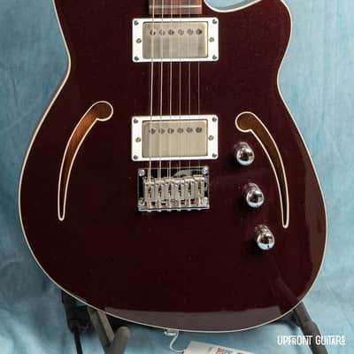 Reverend Charger Air HH Metallic Bordeaux 2026 Semi-Hollow Electric Guitar - No Bag/Case image 2