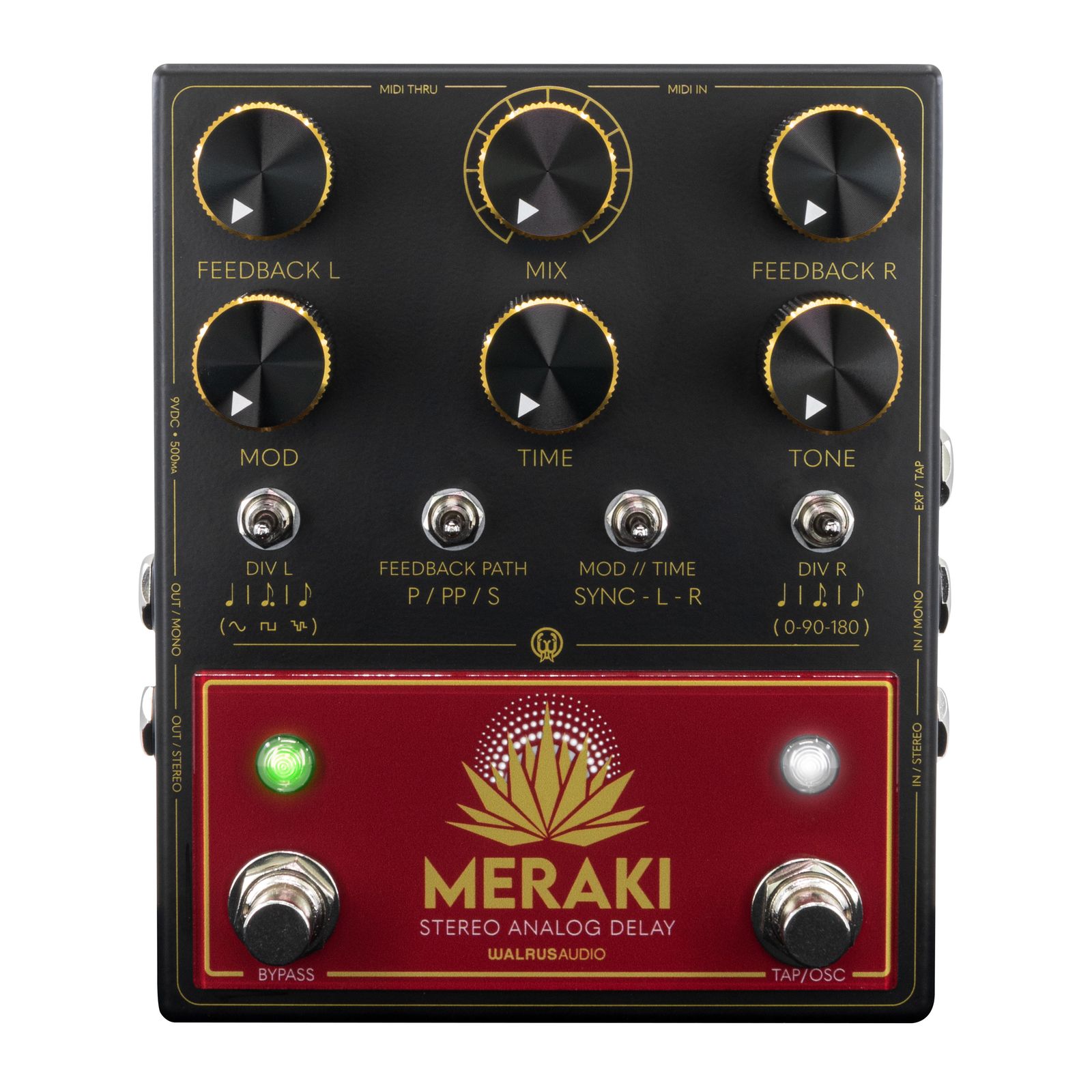 Walrus Audio Meraki Stereo Analog Delay | Reverb