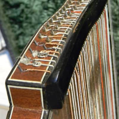 vintage Framus 7/18 Alpenland Aerial Resonance ZITHER  citera Germany 1960s + Schaller pickup + case image 12