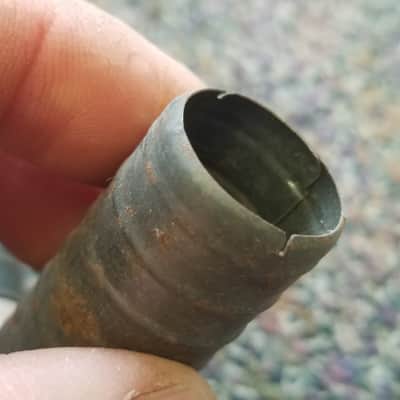 Unknown Pair (2) Tube Shields 12AX7 9-pin Wrap tall Dynaco W50-02 Vintage Vacuum 1950s-1960s image 5