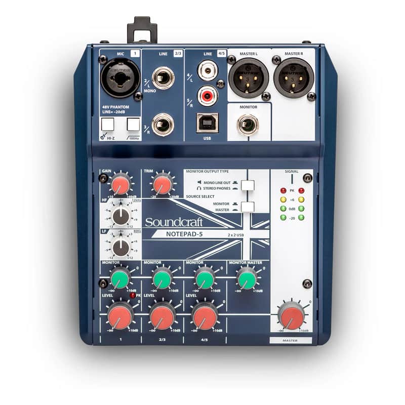 Soundcraft Notepad-5 Small-Format Analog Mixing Console image 1