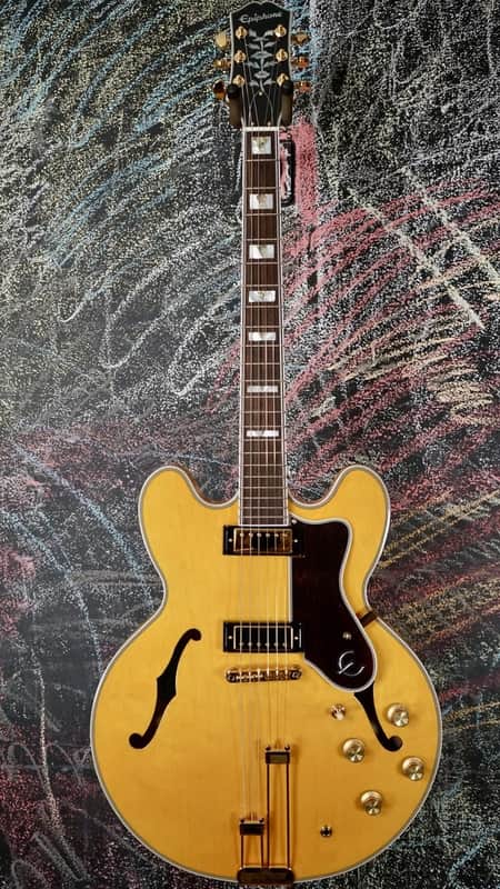 Epiphone Sheraton Natural (Incl. Premium Gig Bag) image 1